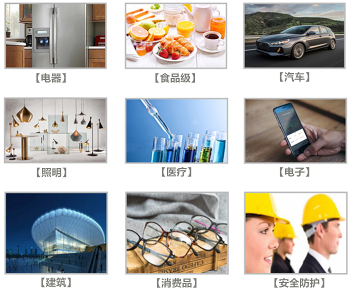 南亞NANYA系列聚碳酸脂PC塑膠原料應用